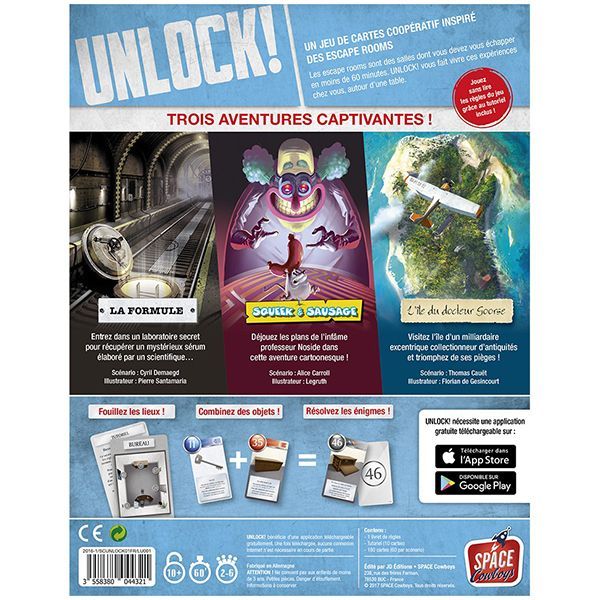 Unlock 1 ! Escape Adventures