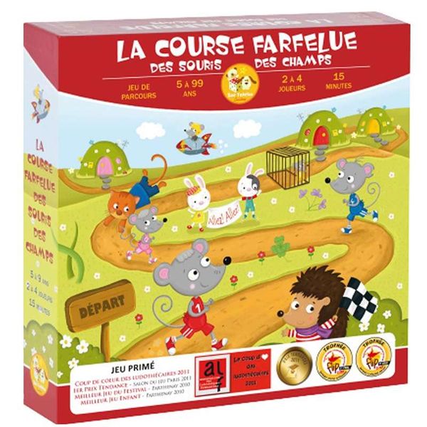 La course farfelue des souris des champs