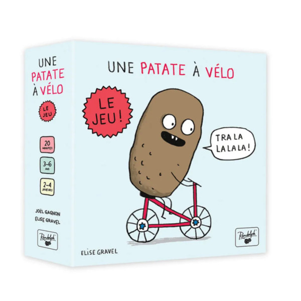 Une patate à vélo